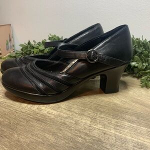 Dansko Women's Becky Heel Black Nappa Ladies Size 36 US 6-6.5